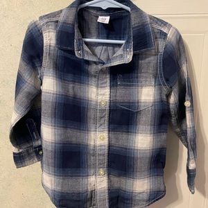 Gap long sleeve dress shirt 3T
